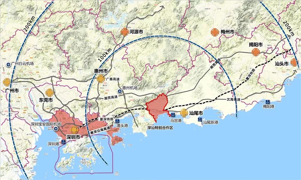 深汕特别合作区揭牌,深圳向东飞地造城