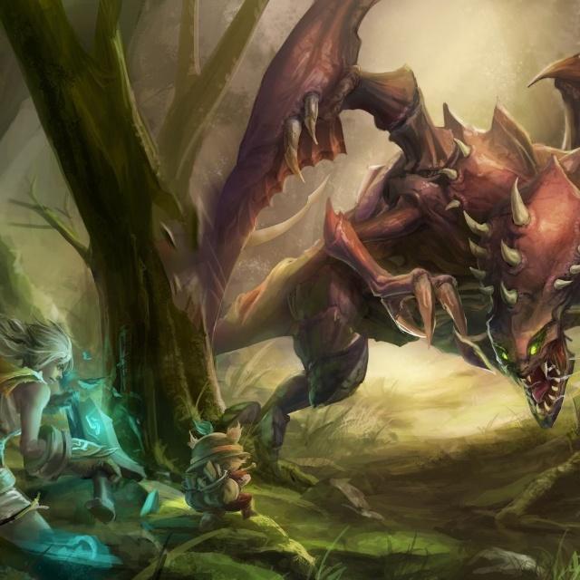 4.虚空恐惧说到改版之后的大虫子,大招的被动可以无限叠加这一点就已经