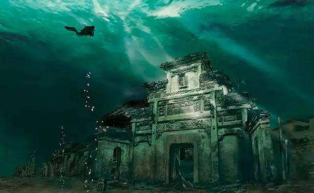 加勒比海底发现神秘城市，再次寻找却无端消失，难道真有海底人