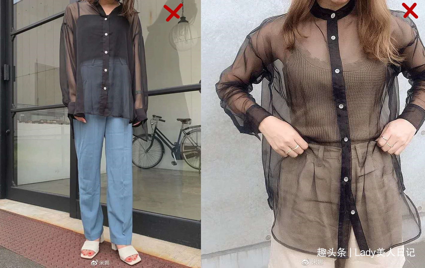 为什么日本女人都喜欢穿“透视衬衫”？夏末早秋的时髦，全靠它撑