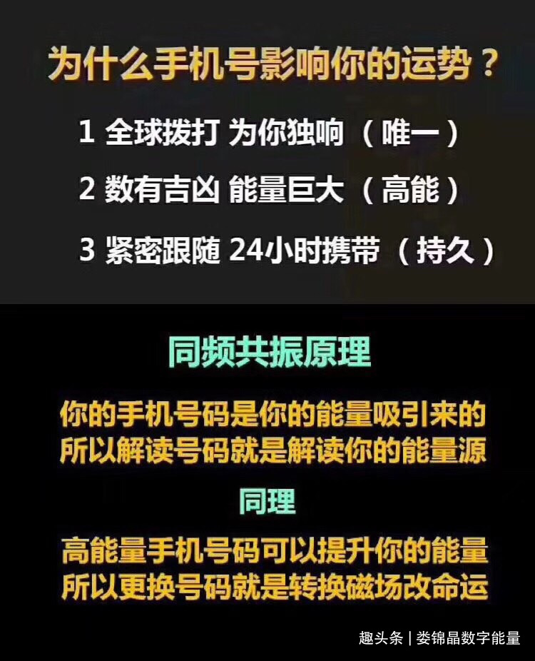 【天医加延年】数字能量手机号码测吉凶磁场详解