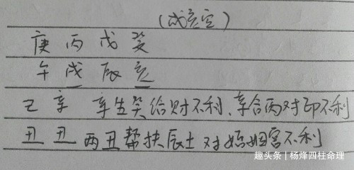 八字命理预测一个离婚四柱