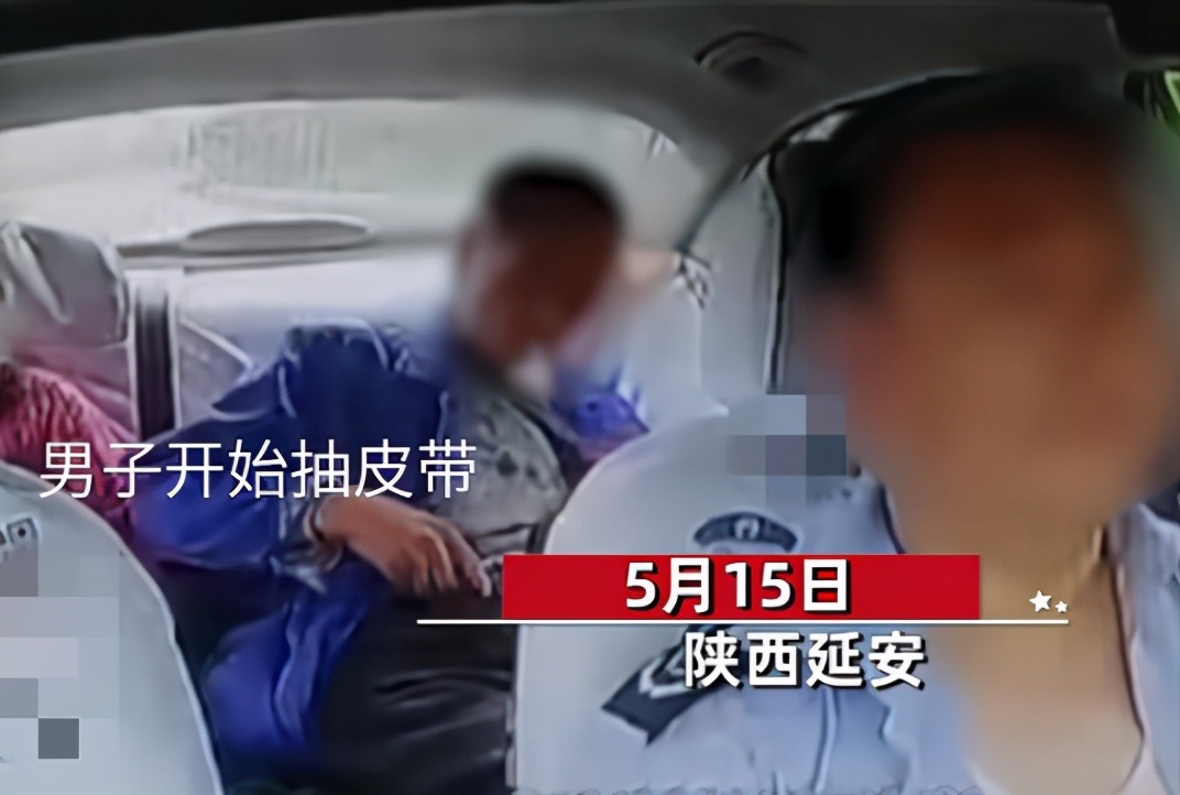 陕西出租车司机遭乘客皮带勒脖子，险些酿成车祸，网友：这是熟人在开玩笑