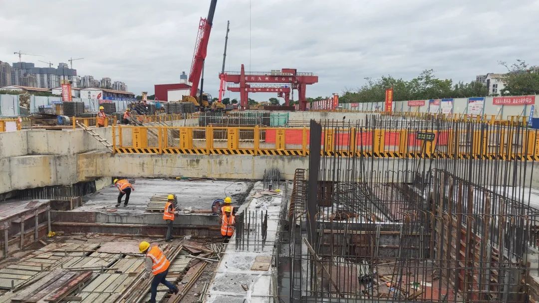 最新进展丨漳州首个地铁站主体结构完成封顶