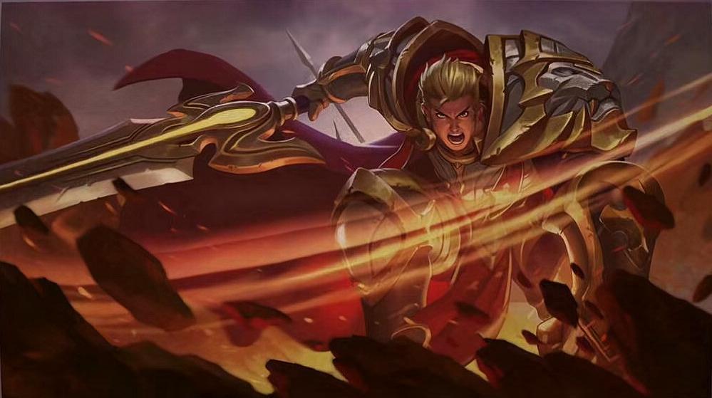 最后是老亚瑟的原画海报手中也是没有大宝剑的.