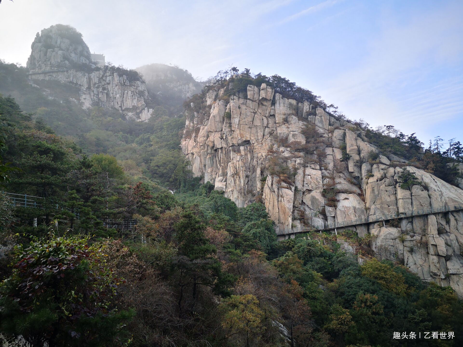 临沂费县天蒙山景区,这里有个"天下第一"和"世界第一"