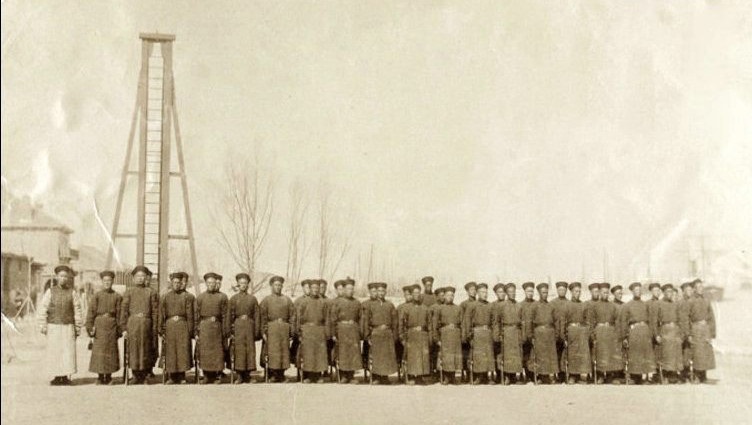 甲午战争老照片,看清军军容,这样的军队岂有不败之理!